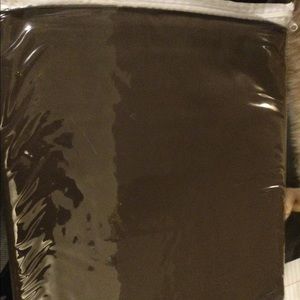 UNBRANDED brown chocolate bedskirt size king